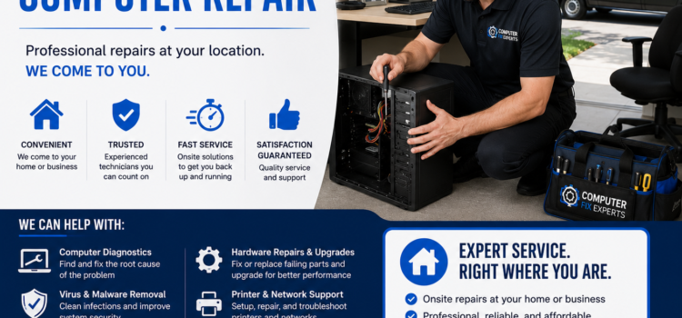 Onsite Computer Repair (Estimate)