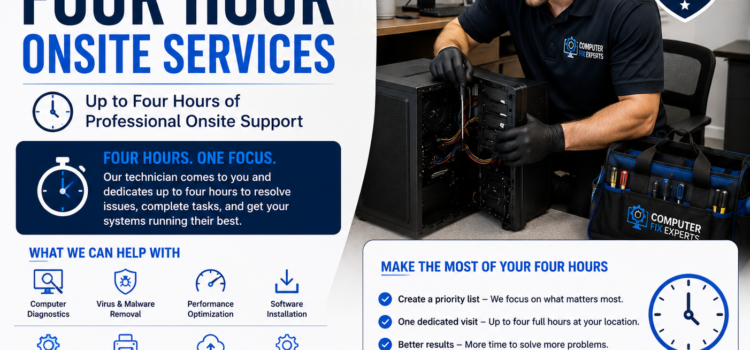 Four hour Onsite Services